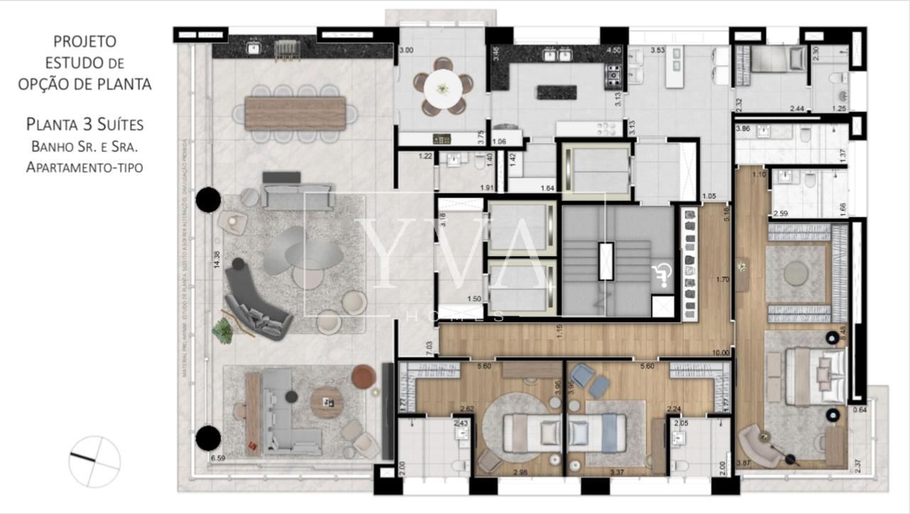 Apartamento com 3 suítes à venda em Itaim Bibi, São Paulo, por R$ 15.600.000 Imagem 6