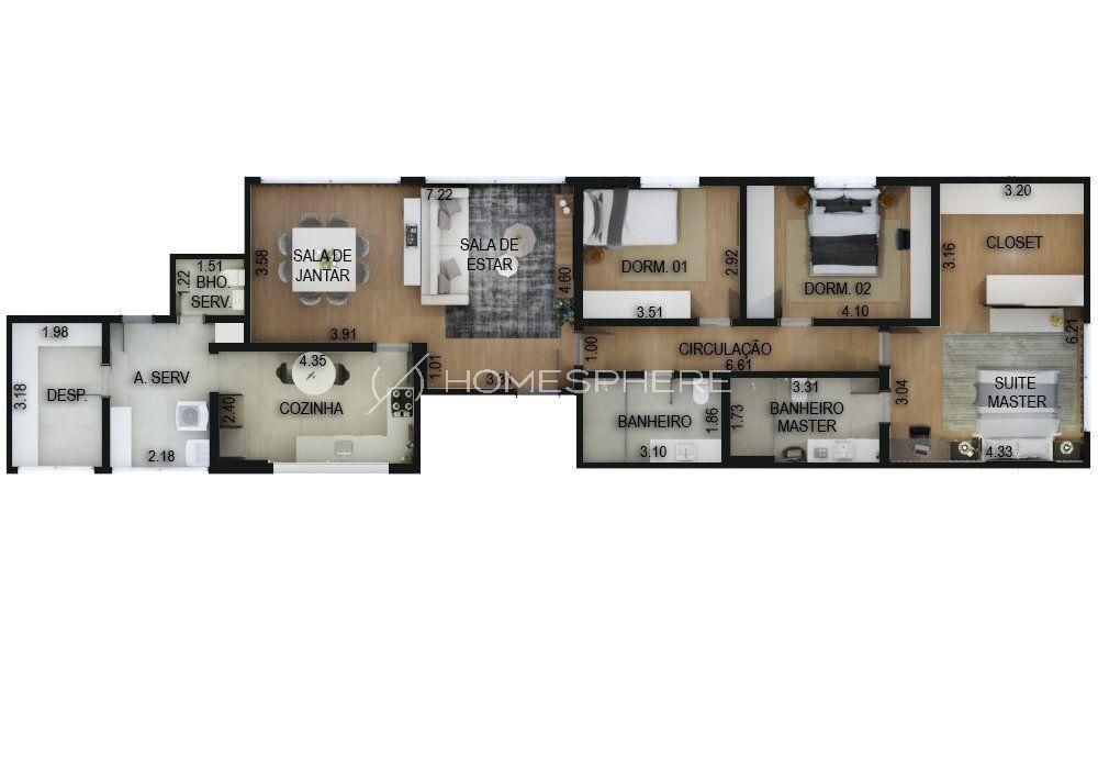 Apartamento com 1 suítes à venda em Cerqueira César, São Paulo, por R$ 2.490.000 Imagem 8